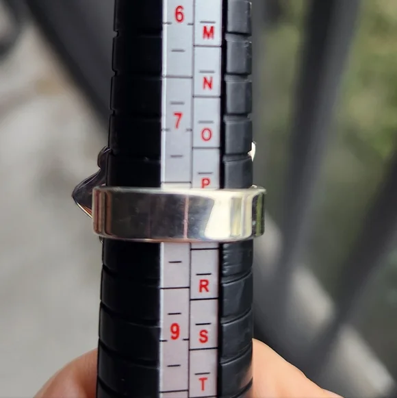 Handmade Sterling Silver 925 Cotton Candy Turquoise Star Ring Adjustable Size - Picture 6 of 8